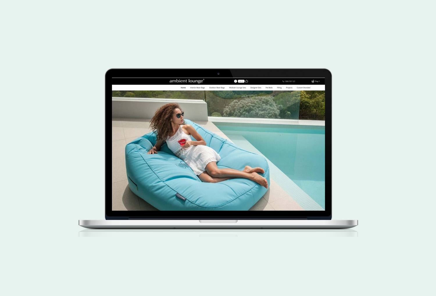 Ambient Lounge Online Home Store Website Design By Mango Tree Media