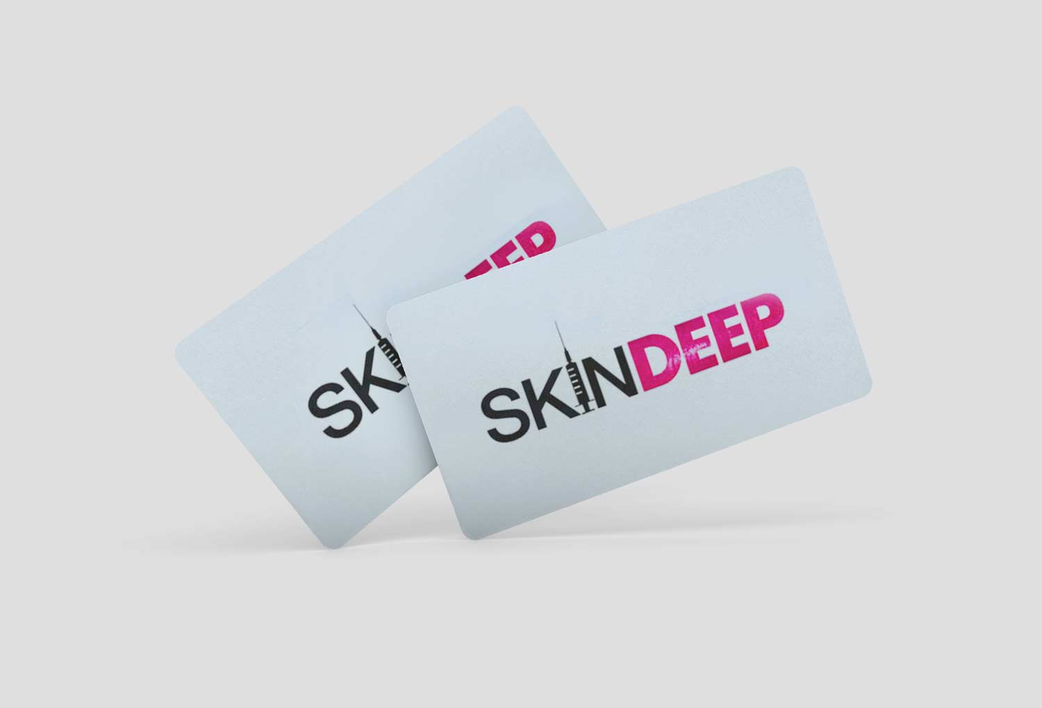 Skin Deep Tv Series Pitch Business Card Graphic Design By Mango Tree Media