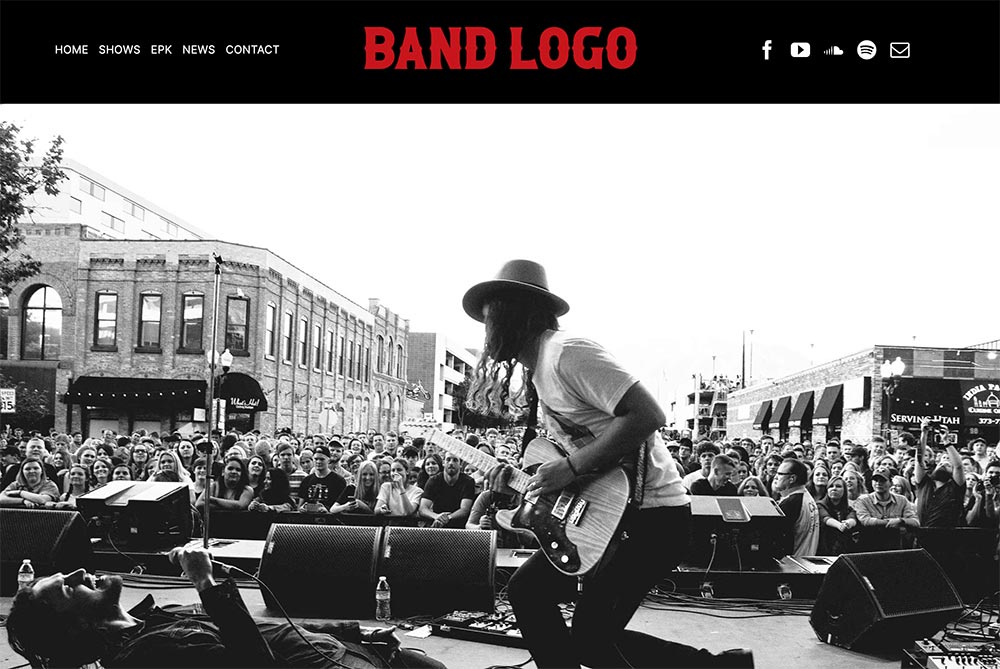 Affordable WordPress website design for musicians and bands in South Melbourne and St Kilda