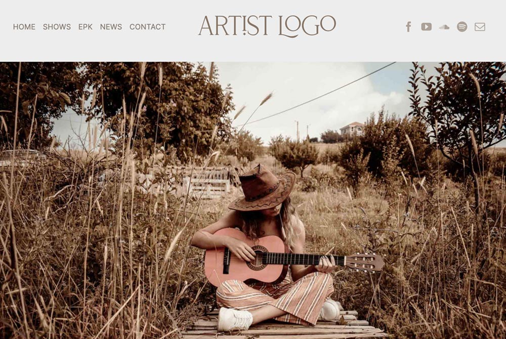 Affordable WordPress website design for indie musicians in South Melbourne and St Kilda